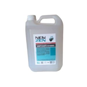 Bidón 5 litros de Alcohol de manos, alcohol desinfectante para manos. Sanitizante de manos alcohol 70% + glicerina.