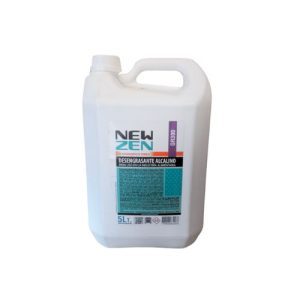 Bidón de 5 litros, desengrasante alcalino para hornos y parrillas, uso en la industria alimentaria. APROBADO SENASA. New Zen.