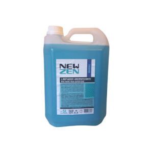 Bidón de 5 litros de limpiador aromatizante, multiuso para superficies. Fragancias: lavanda, pino, cherry y limón. Marca New Zen.