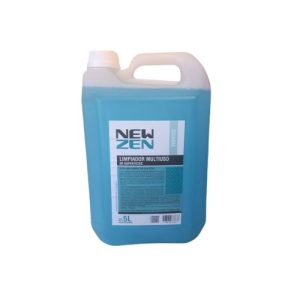 Bidón 5 Litros Limpiador de vidrios y de superficies, multiuso. Marca NEW ZEN.